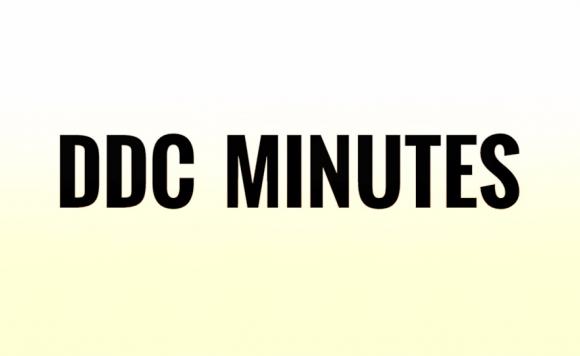 DDC Minutes